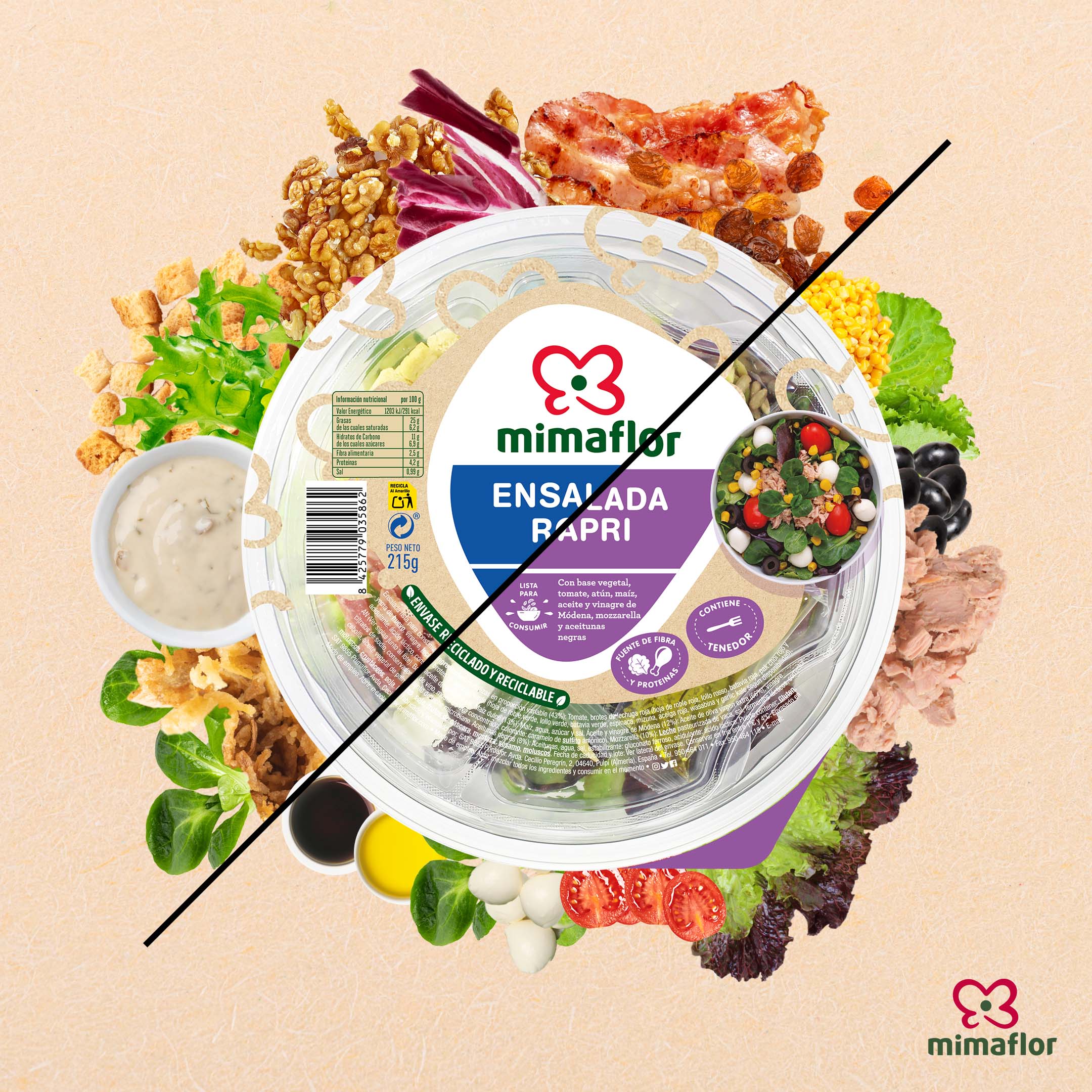 Mimaflor y Primaflor · Gestión digital y vídeo: ensaladaromanavsensaladacesar