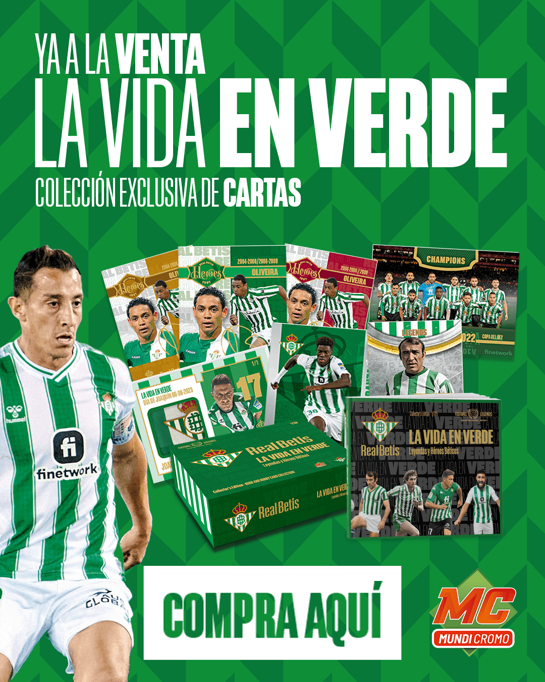 Real Betis Balompié · Marketing para redes sociales: banner betis oficial mobile