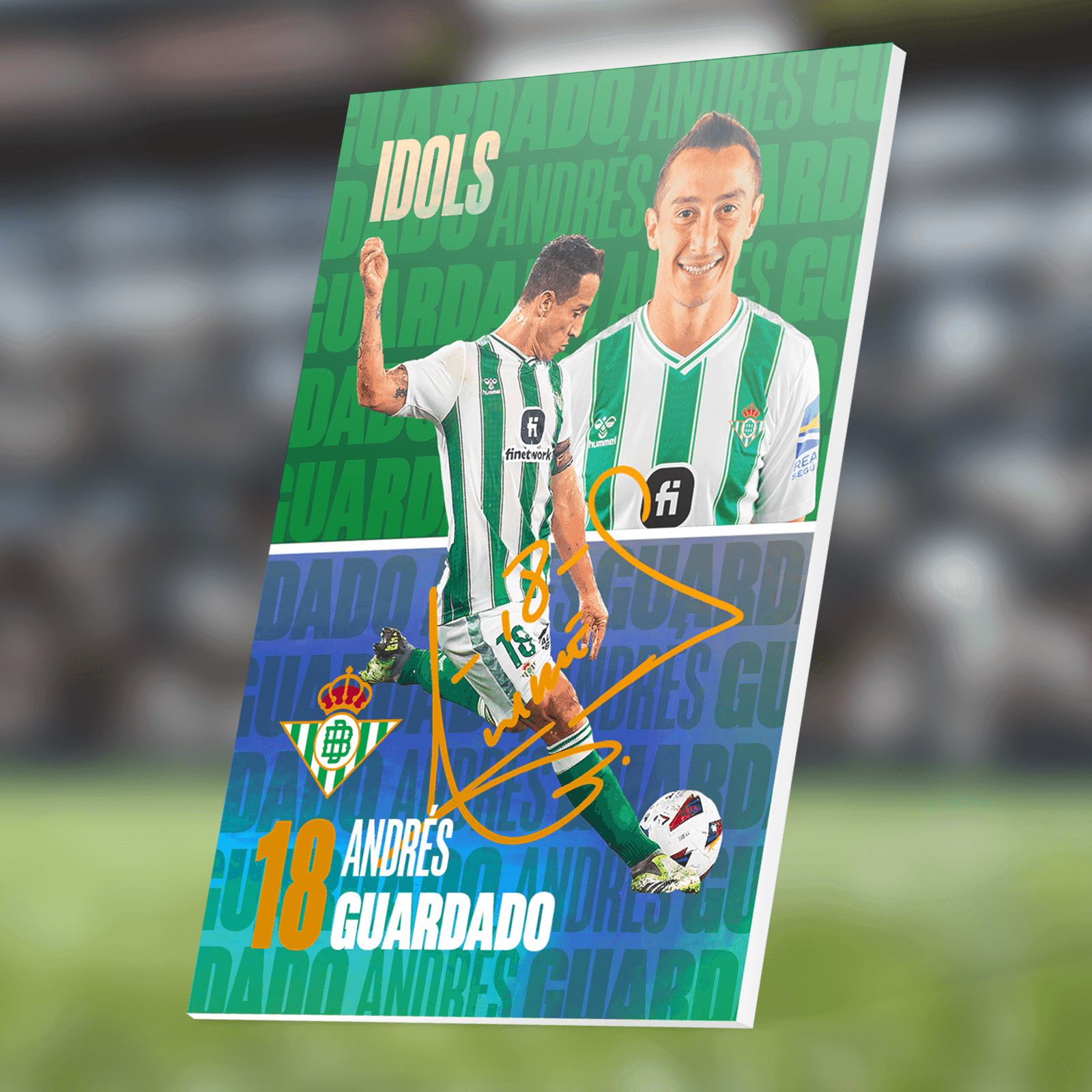 Real Betis Balompié · Marketing para redes sociales: carta guardado