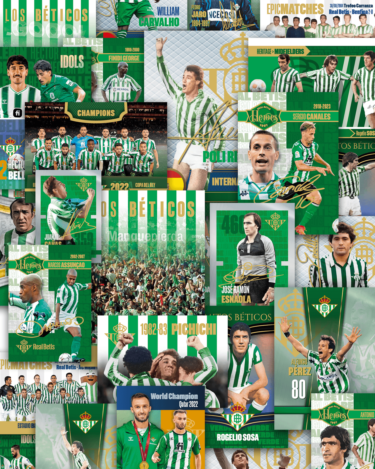 Real Betis Balompié · Marketing para redes sociales: muchas