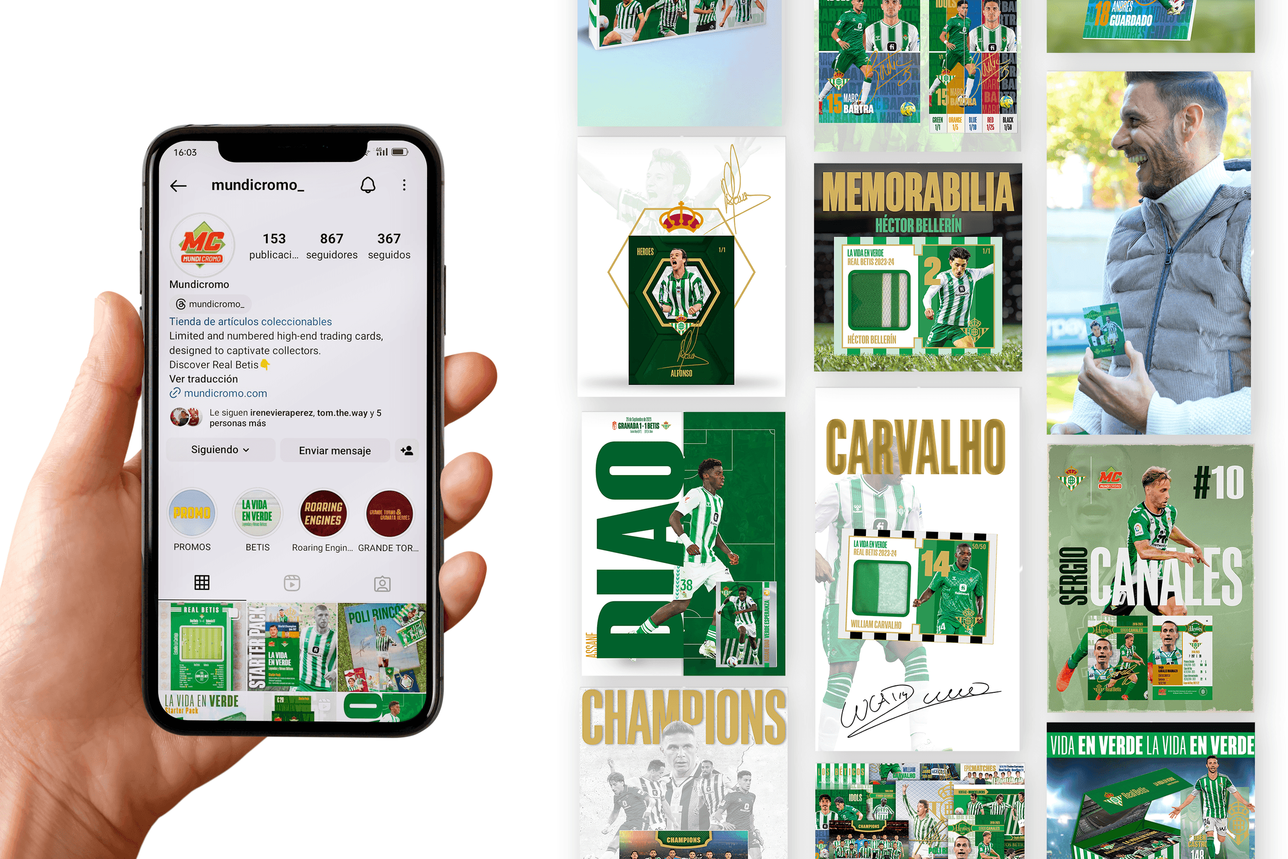 Real Betis Balompié · Marketing para redes sociales: muchas work betis