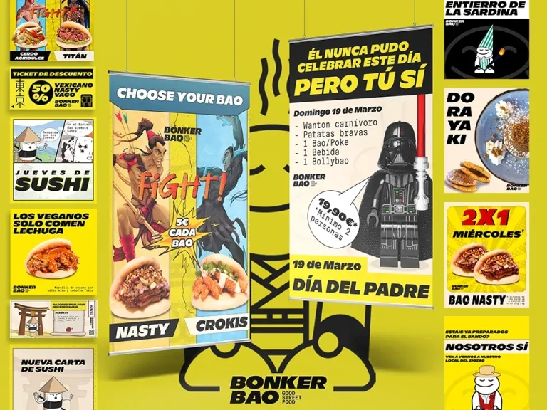 Bonker Bao · Redes para comida asiática murciana: bonker bao 05