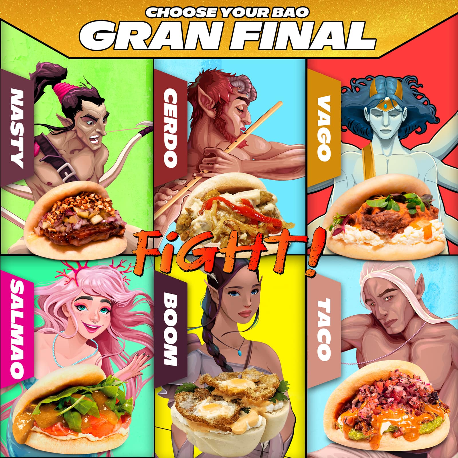 Bonker Bao · Redes para comida asiática murciana: bonker bao 19