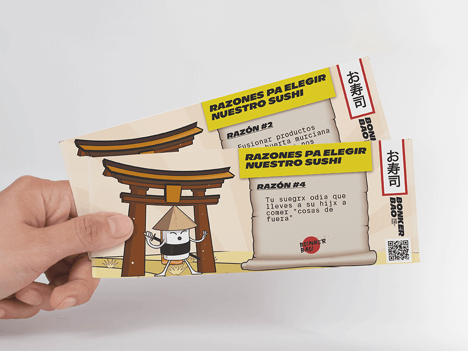 Bonker Bao · Redes para comida asiática murciana: bonker bao 20