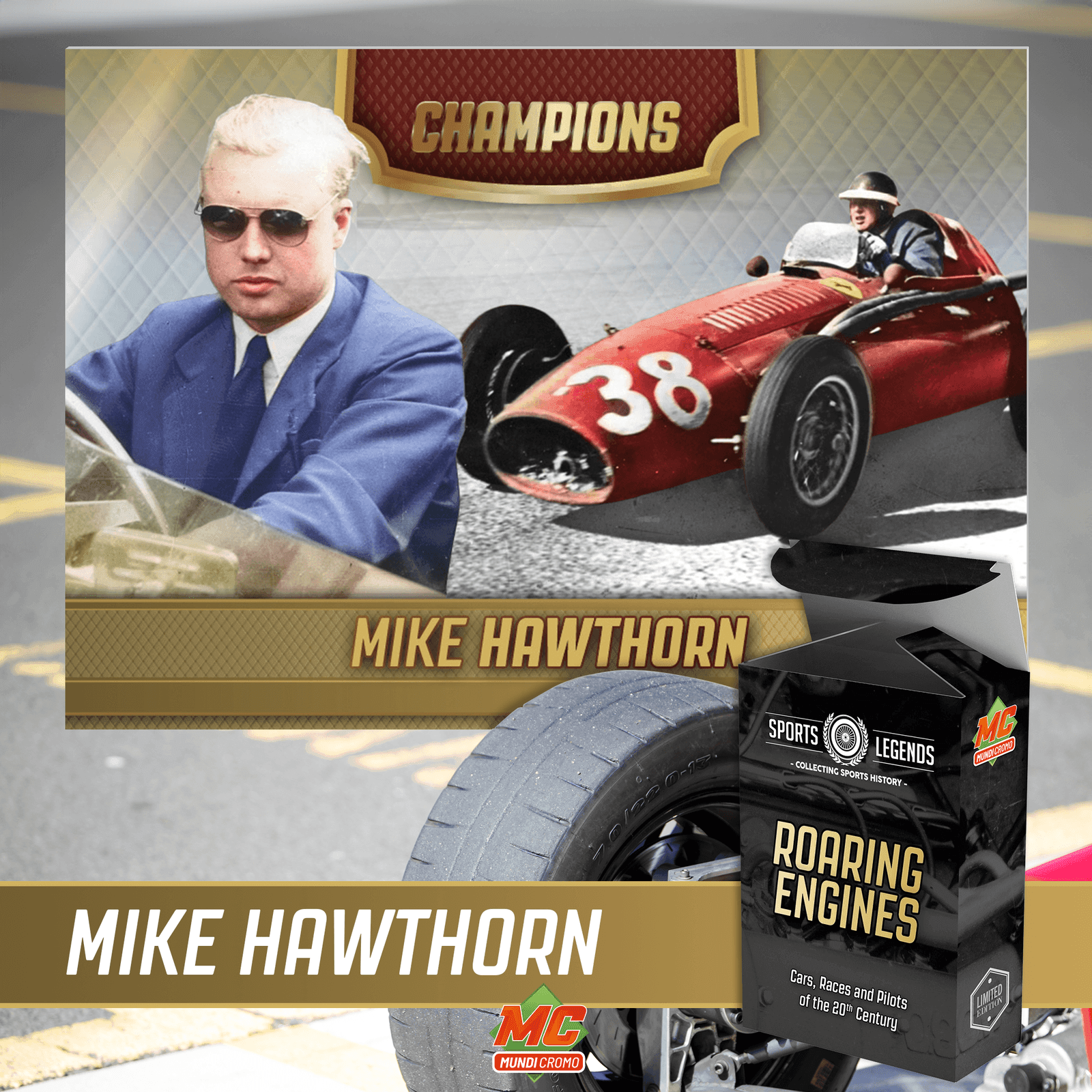 Mundicromo · Limited Edition Hobbycards: mike hawthorn
