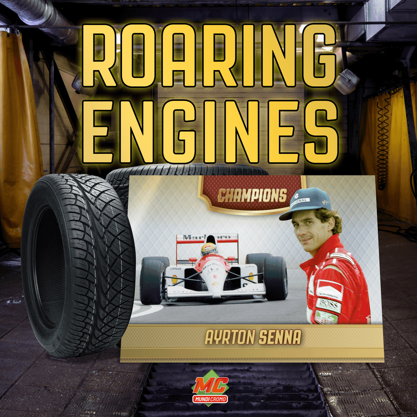 Mundicromo · Limited Edition Hobbycards: roaring engines senna