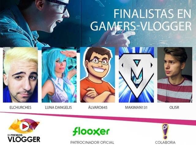 Portada de «Finalista en los Premios Vlogger»